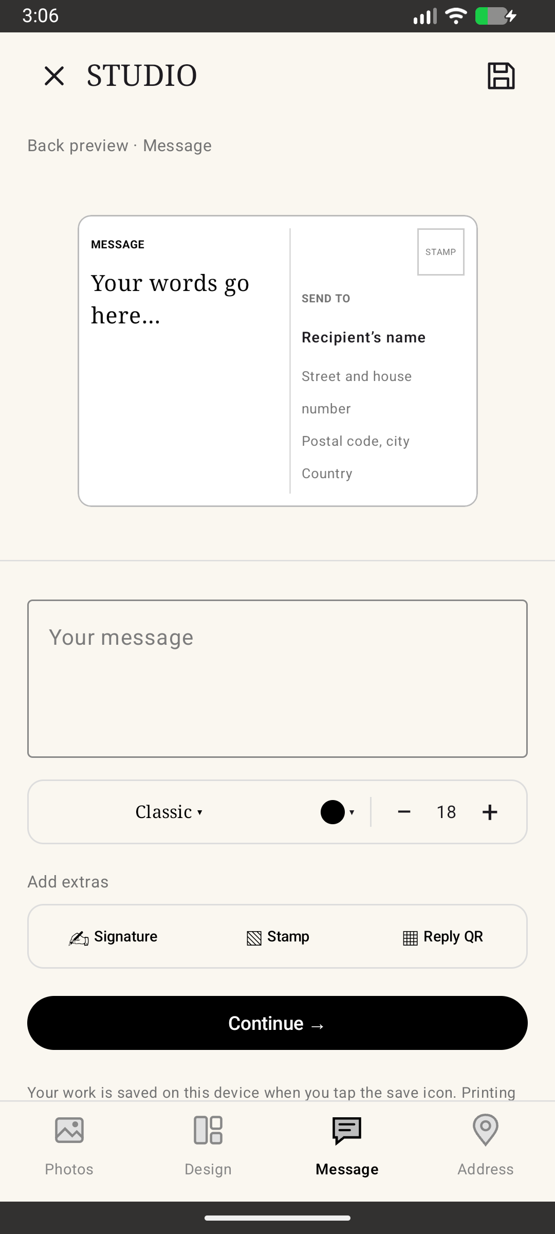 Address Editor & Contacts